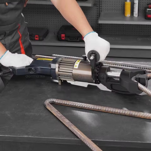 Portable Hydraulic Steel Bar Bender Electric Rebar Bending Machine with 40Cr High Intensity Hook