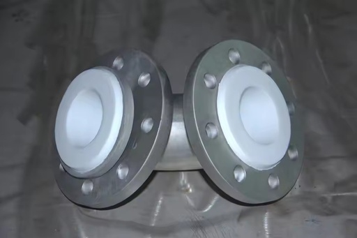High Temperature PTFE Lined Stainless Steel Elbow Industrial Pipe Fitting for Hot Fluid