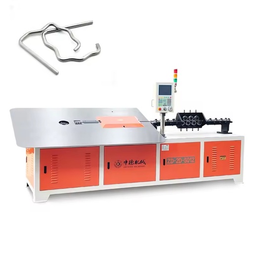 Construction Work Factory Direct Multifunction Easy Operation 4-12mm 2d wire Rebar bender CNC Automatic Stirrup Bending Machine