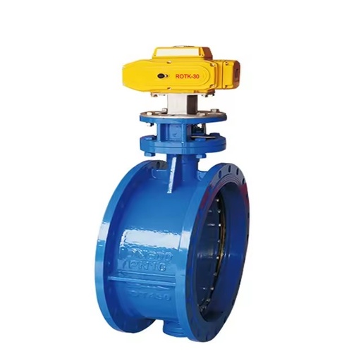 High Quality Flange Type butterfly 12v Electric Water Valve