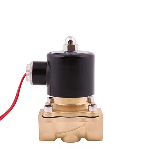 1.5 Inch 2 Inch 5v 6v 12v 24v 220v 2 Way Water air Gas Normally Closed CE Certified Brand Brass Solenoid Valve