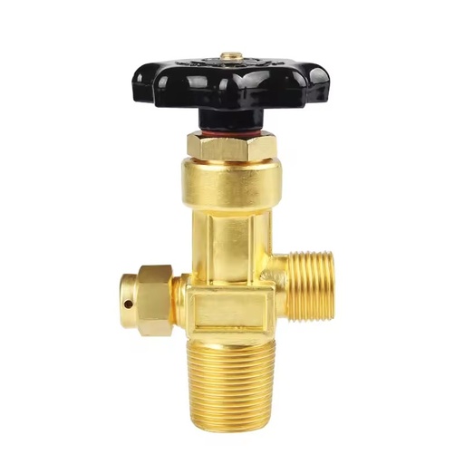 Brass Cylinder Valve Oxygen-Carbon Dioxide Nitrogen Argon Pressure Relief Valve Globe Valve