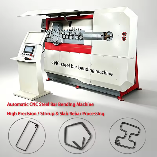 Factory Direct Supply CE Approved CNC Automatic Rebar Stirrup Bending Machine for Construction Rebar Machining