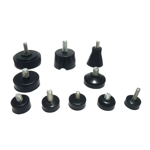 Factory-Durable EPDM/NBR Rubber Screw Rubber Feet Durable Shock Absorber Bumper Pads Industrial Use Moulding Cutting Processing