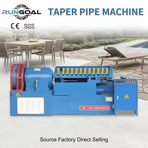 Metal Metallurgy Machinery Pipe Tapering Machine with Motor & Pump 5.5/9.0KW Power CE Certified for Furniture Leg Making