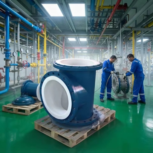 Superior SS316L PTFE Lined Flanged Joint Braided Bellows Flexible Hose High Pressure Anti-Corrosive Industrial Use Painting