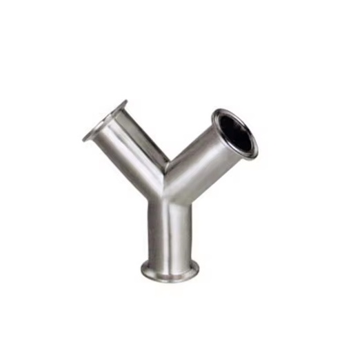 Sanitary Stainless Steel Pipe Fitting Y-type Tee