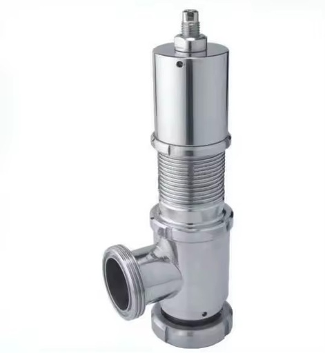 Stainless Steel Sanitary Pressure Relief Valve with Clamped End Safety valve Pressure regulating valve