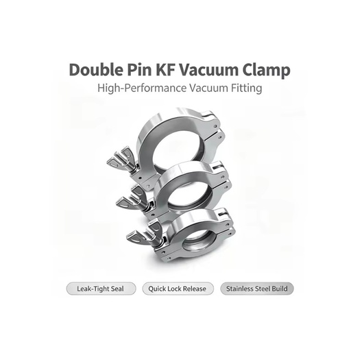 KF16 KF25 KF40 KF50 Quick Release Hinged Wing Nut Aluminum Vacuum Pipe Clamps