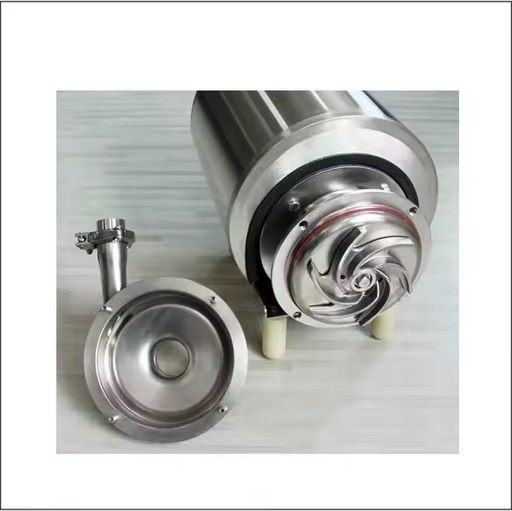 Horizontal Open Impeller Centrifugal Liquid Transfer Sanitary Single-stage Centrifugal Pump for Water Milk Beverage