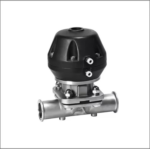 316L Sanitary Aseptic Pneumatic Diaphragm Valve Tri Clamp Connection for Water OEM