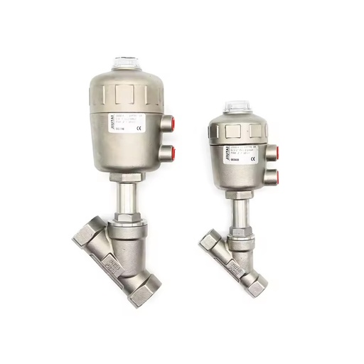 JTALV Manufacturer High Quality Y Type Esg Flange Angle Seat Valve SS304 Pneumatic Actuator Steam JY611F-16P
