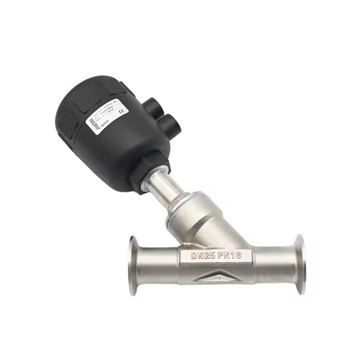 JTALV Best-selling Y Type Pneumatic Valve Stainless Steel 304 SS316L with Plastic Head Angle Seat Base Media
