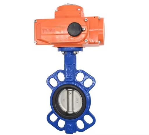 JTAIV Factory Butterfly Valve Outlet Motorized Standard Stainless Steel SS304/316 DN50-DN300 Wafer Electric Emergency Valves