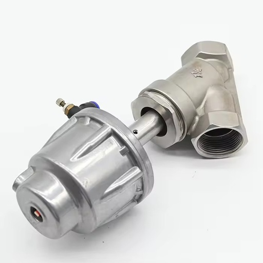 JTAIV Stainless Steel 304 2 Way Angle Seat Ball Valves DN15-DN80 Pneumatic Model JY611F-16P 1 Year Warranty