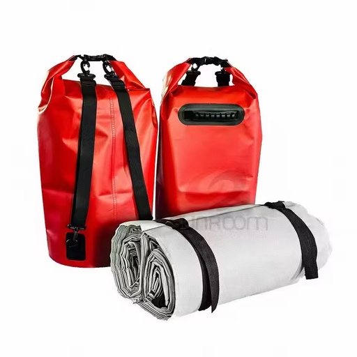 Custom Size 6x9 m Fiberglass Vehicle Fire Blanket Offers Wildfire Protection Cars