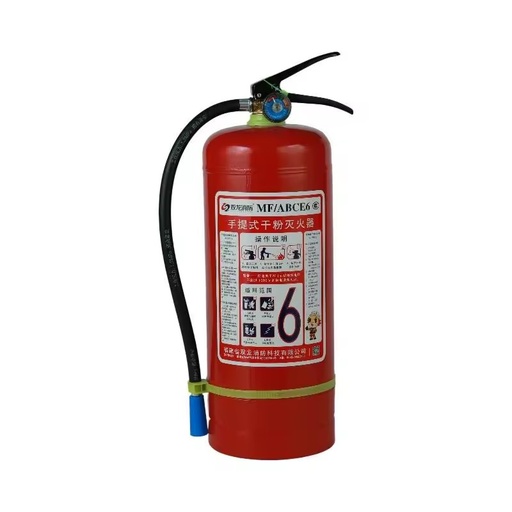 High Quality ABC Portable 6kg CO2 Fire Extinguisher Automatic Steel Construction Dry Powder Foam Agent for Car Emergency