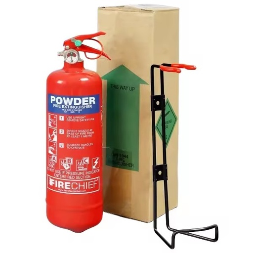 Factory Direct Sale Portable Dry Powder Fire Extinguisher 1kg & 2kg Steel Cylinders Car Fire Extinguisher