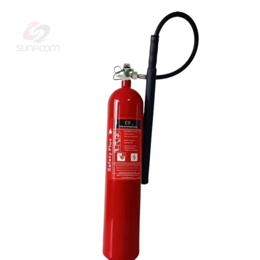 CE Approved 5kg Alloy Steel CO2 Dry Powder Fire Extinguisher Portable Car Fire Extinguisher with No Residue