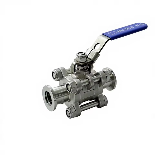 Factory Direct Stainless Steel 304 KF Quick Install Manual Gas Vacuum Ball Valve High Sealing KF16/25/40/50 OEM Vacuum Pump