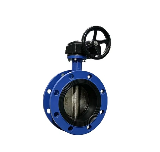 Flanged Butterfly Valve Worm Gear Operated Ductile Iron D341X-16Q PN16 DN50-DN1200 Full Range for Water