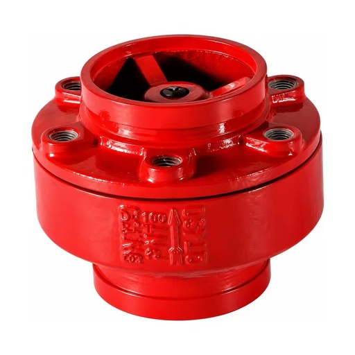 Ductile Cast Iron Grooved Manual Check Valve PN16 2 In-8 in HC81X-16Q for Water Backflow Prevention