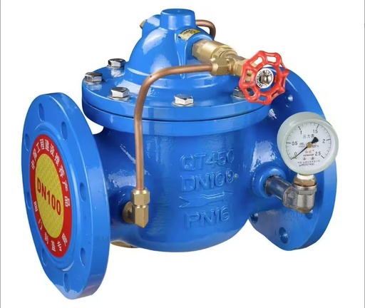 Slow Closing Check Valve 300X-25Q DN100 Flanged Ductile Iron PN25 Water Hammer Prevention Water Conservancy