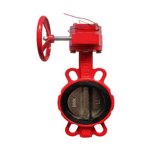 Ductile Cast Iron Wafer Butterfly Valve with Electroplated Disc Manual Water PN16 2 In-12 in XD371X-16Q for Flow Control