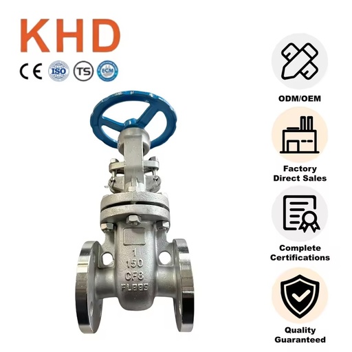 High Quality Industry API ANSI Gate Valve 150LBP 1 Inch High Pressure Manual Flanged Gate Valve