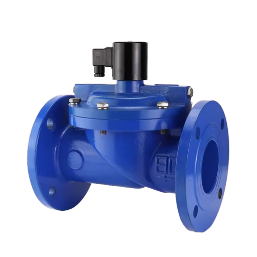 12V 24V 110V 220V 240V 4 Inch V DN100 Flange Normally Closed Cast Iron Water Solenoid Valve