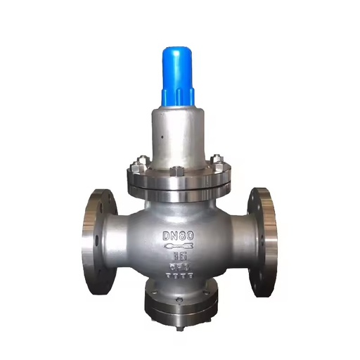 High Temperature pilot Operated EPDM Seal Flange End Spring Piston Pressure Relief Valve for Steam