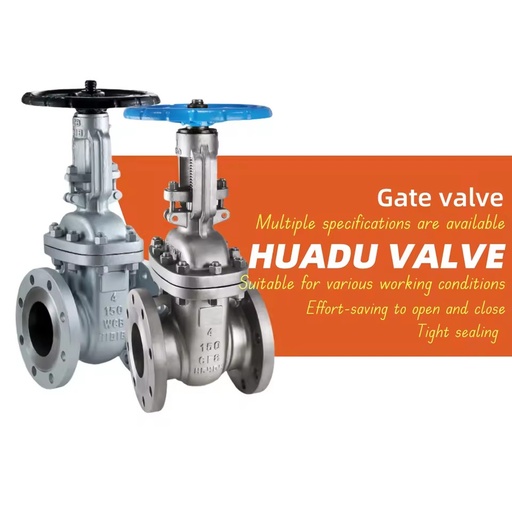 Industrial Standard Stainless Steel Gate Valve SS304/SS316L Rising Stem Wedge Hard Seal Manual Handwheel Flange Gate Valves