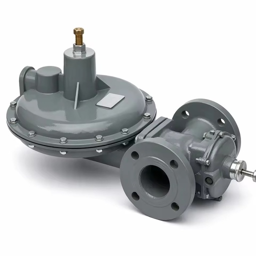 RTZ-50/0.4FQ Type Gas Pressure Regulator for LPG Helium Propane Argon Natural Gas (Metal)