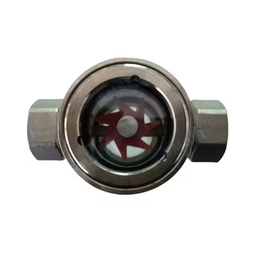 Industrial Sight Glass Flow Indicator for Pipeline Monitoring