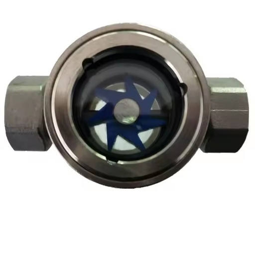LSMSFI Factory Price Paddle Wheel Sight Flow Indicator Ready Stock Bulk Supply Multiple Specifications Inline Sight Glass