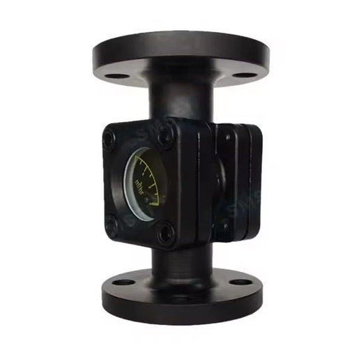 LSMSFI Baffle Double Window Sight Glass Flow Indicator for Fluid Flow Detection