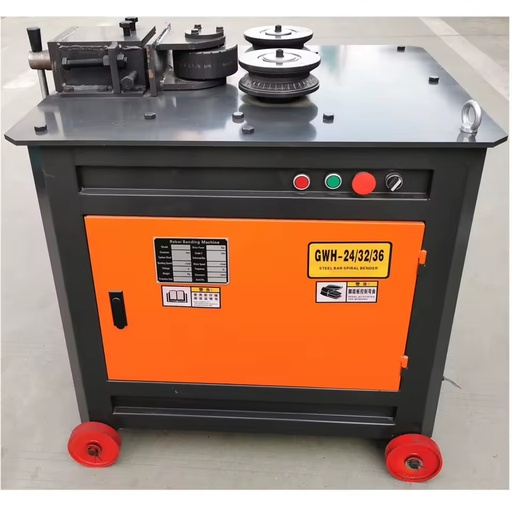 New Semi-Automatic Rebar Spiral Bending Machine Carbon Steel Arc Steel Bender with Reliable Motor for Round Bar Bending