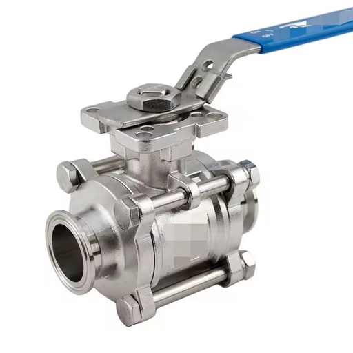 Sanitary Stainless Steel 304 316L 2 Inch Tri Clamp 3 PC Ball Valve