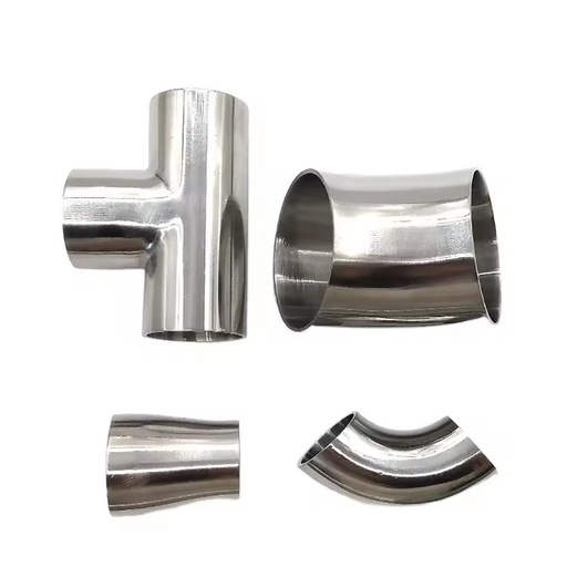 Welded Reducing Short Long Equal Tees Tube Stainless Steel Sanitary Pipe Fitting Tee