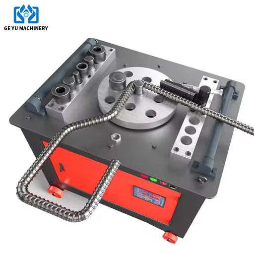 New Automatic PLC Motor-Driven Steel Rebar Bending Machine for Carbon Steel Aluminum Stainless Steel PVC Plastic