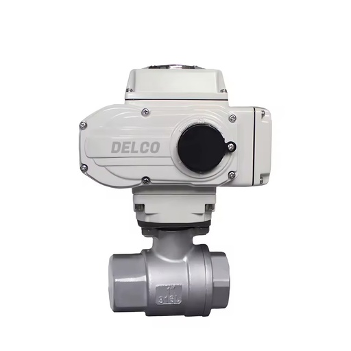 1 Inch Electric Stainless Steel 316L Screw Thread Ball Valve Two-Way Motorized Ball Valves