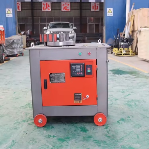 Building Construction Rebar Stirrup Bender Automatic Tmt Rebar Ring Bending Machine Low Power Consumption