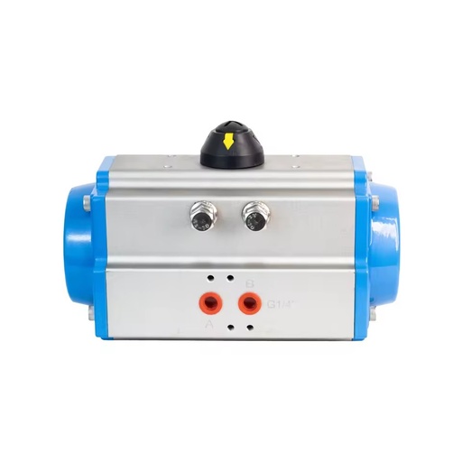 Double Acting Single Acting Pneumatic Valve Actuator 90 Degree Rotary Pneumatic Rotary Actuator