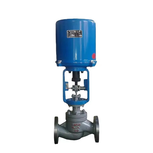 Electric Control Valve Single Seat Type Stainless Steel Modulating Regulating Valves