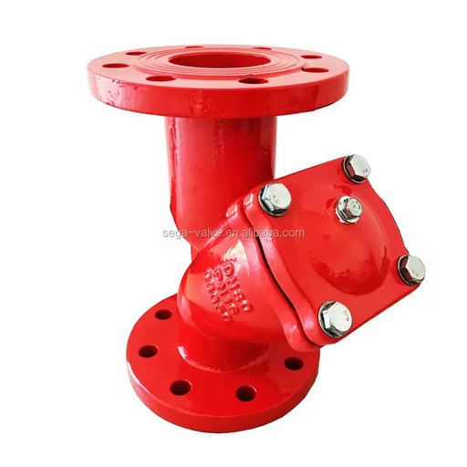 Cast Iron CI DI Flanged Y Strainer Valves 2\"-12\" Sizes for Hydraulic Stop Water Media & General Washing Machine Applications
