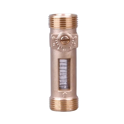 1/2" Forged Brass Solar Balancing Ball Valve Manual Hydraulic Control Structure Water Flow Meter OEM Customizable General