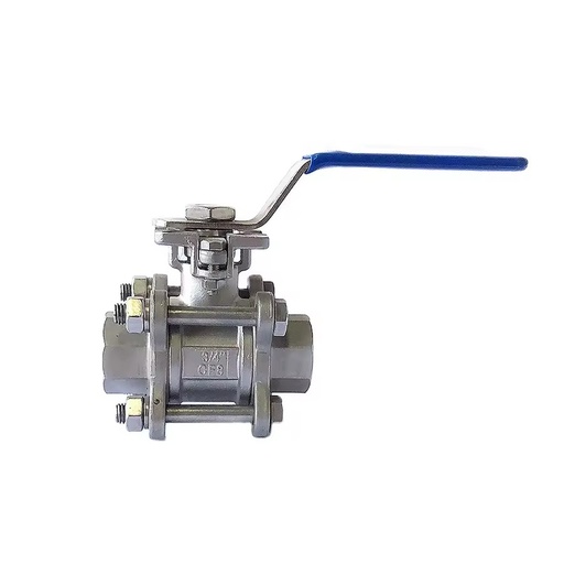 High Platform Price Iso Direct Mounting Pad Stainless Steel 3pc Ball Valve 316