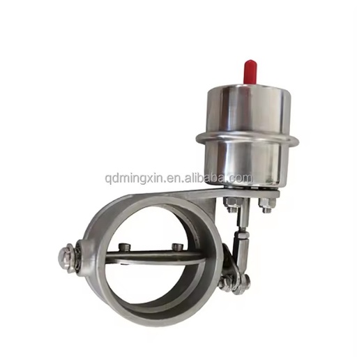 2.5 Inch 304 Stainless Steel Universal Normally Closed Vacuum Actuator Exhaust Cutout Valve for Exhaust Muffler