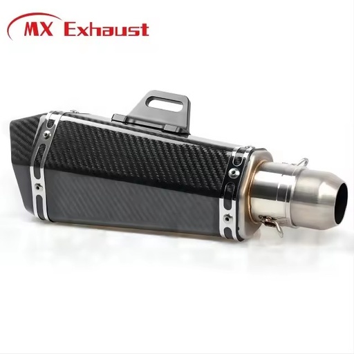 Universal Motorcycle Exhaust Muffler Pipe Scooter Bike for Aftermarket