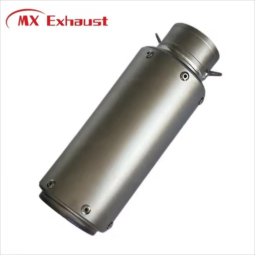 High Performance Titanium Color Motorcycle Exhaust 51mm 60.5mm Racing Exhaust Muffler